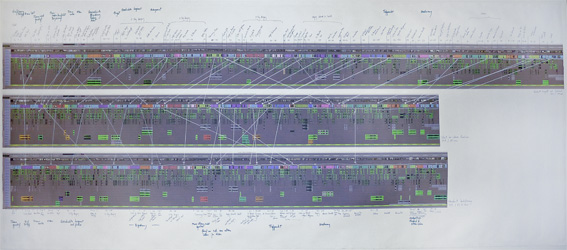 Timeline Blaubeerblau